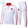Sudadera De Entrenamiento FC Bayern de Múnich Cremallera De Cuarto 2024-25 Blanca - Niño